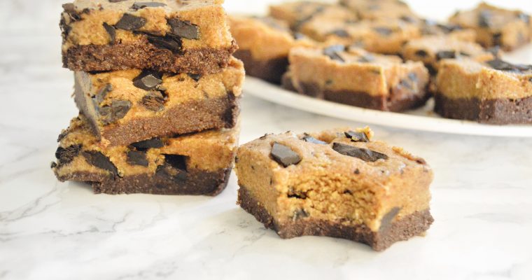 Easy No Bake Brookies, aka Brownies + Cookies (Gluten Free, Vegan)