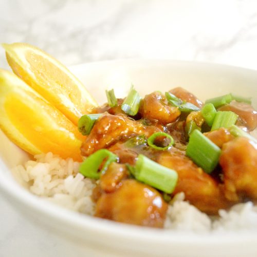 Gluten Free Orange Chicken