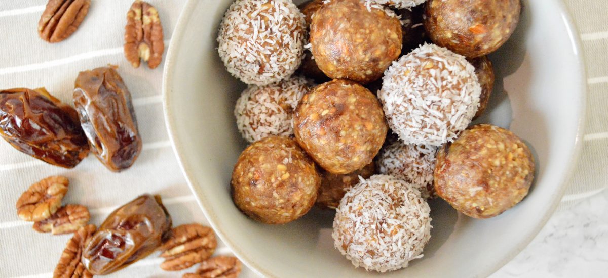 Easy Creamy Coconut Date Balls (Vegan & Gluten-Free)