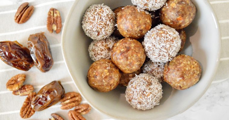 Easy Creamy Coconut Date Balls (Vegan & Gluten-Free)
